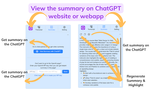 NoteGPT: Udemy Summary with ChatGPT & Claude screenshot