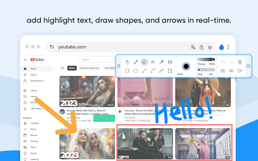 Web Paint - Page Marker & Editor screenshot