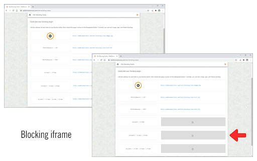 Block Site screenshot