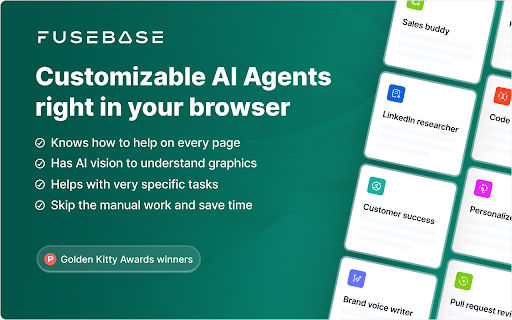 FuseBase Assistant - AI Chat and Agents screenshot
