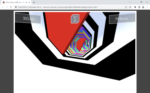 Tunnel Rush Unblocked Game screenshot