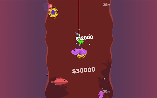 Tiny Fishing - Free Game screenshot