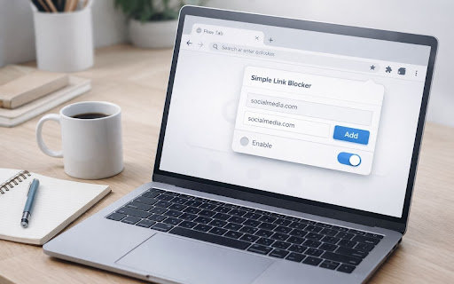 Simple Link Blocker screenshot