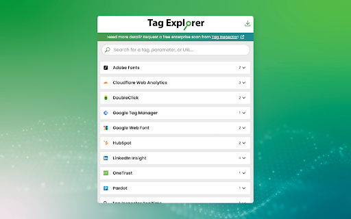 Tag Explorer screenshot