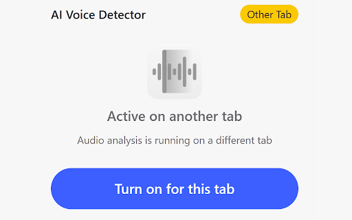 AI Voice Detector screenshot