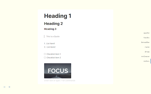 UnDistracted - New Tab Page screenshot