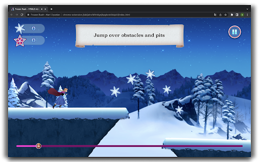 Frozen Rush - HTML5 Game screenshot