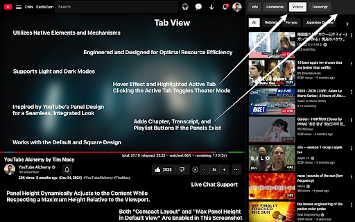 YouTube Alchemy screenshot