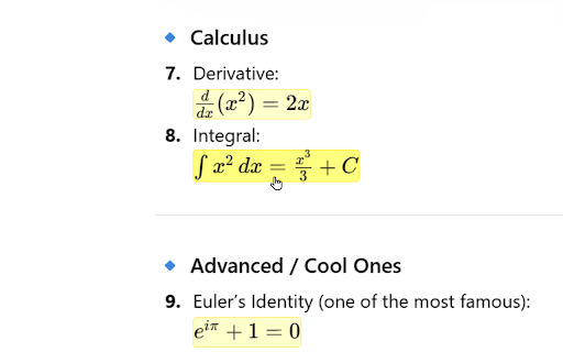 ReLaTeX - Copy & Render AI Equations screenshot
