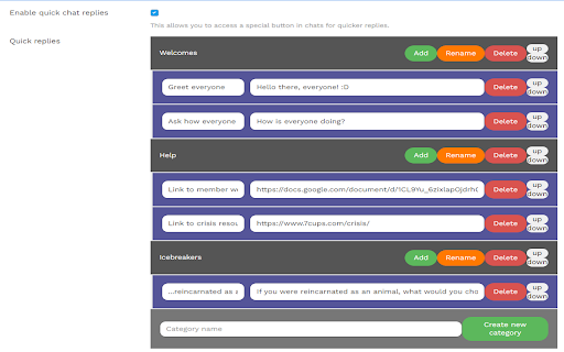 BetterCups screenshot