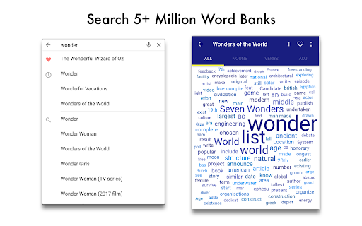 Word Bank screenshot