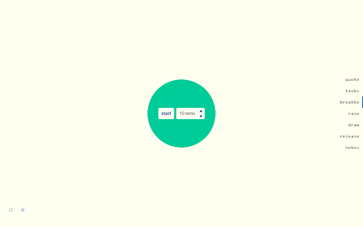 UnDistracted - New Tab Page screenshot