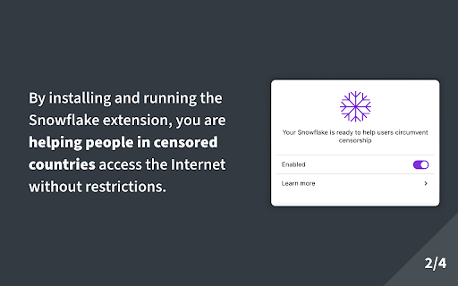 Snowflake screenshot