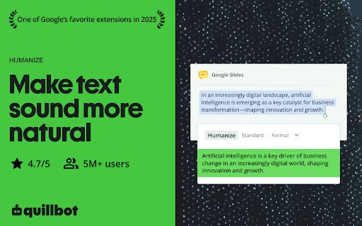 Quillbot: AI Writing Assistant with Humanizer, Paraphraser & AI Detector screenshot