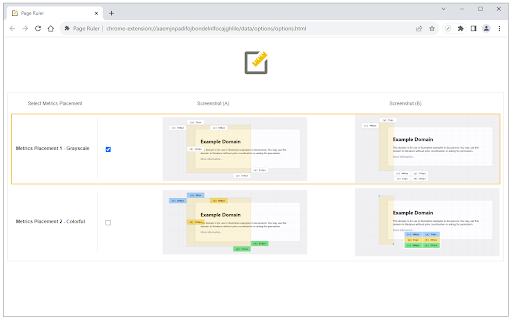 Page Ruler screenshot