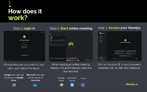 Needyu.ai Meeting Copilot screenshot