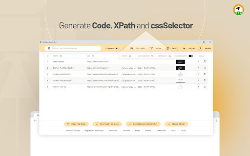 TestCase Studio Pro screenshot