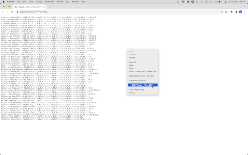 CSV Viewer by Table Capture screenshot