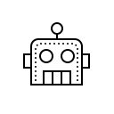Social Media Bot. Auto Clicker Growbot. icon