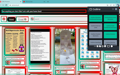 Web Developer Tool for Chrome screenshot