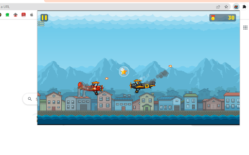 Air Wolves Pixel Game screenshot
