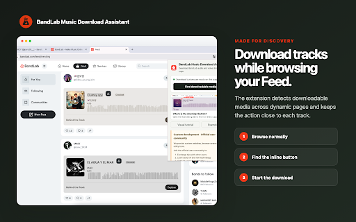 BandLab Audio Video Downloader screenshot