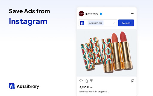 Ad Library - Save Facebook, TikTok, Youtube, Ins and Twitter Ads screenshot