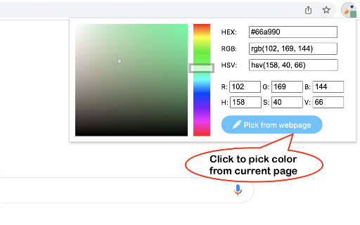 Instant Color Picker screenshot
