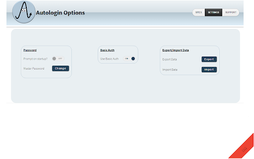 Auto Login screenshot