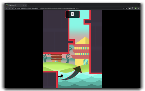 Ninja Action 2 - HTML5 Game screenshot