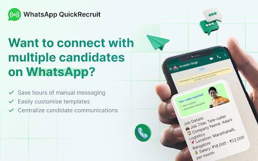 WA Quick Recruit by Job Hai screenshot