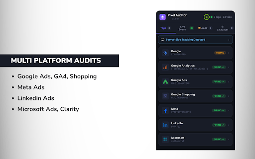 Pixel Auditor: Tag, PII & Consent Mode Inspector screenshot