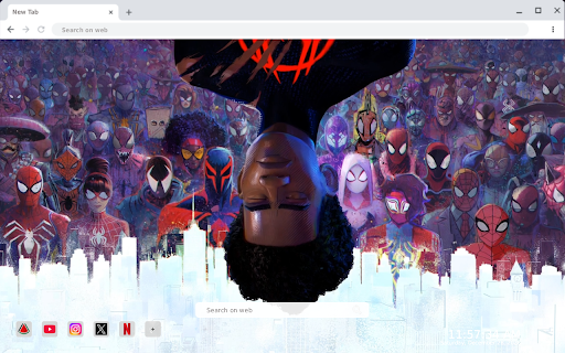 Spider-Man Across the Spider Live Wallpaper screenshot