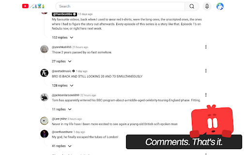 Mono for YouTube screenshot