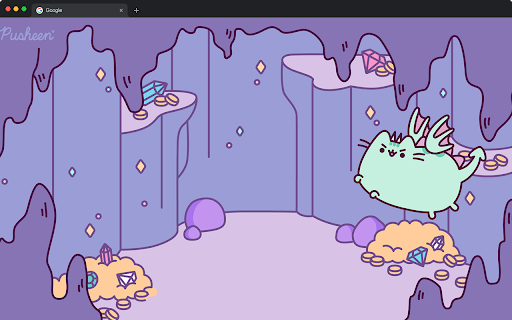 Pusheen Cat Wallpapers HD New Tab - Cute Kawaii Backgrounds screenshot