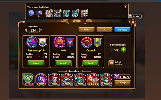Hero Wars - Assistant screenshot