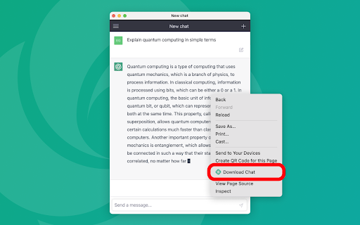 ChatGPT Helper. Quick Access & Download screenshot