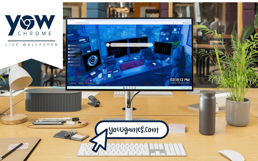 Hacker Station Live Wallpaper screenshot