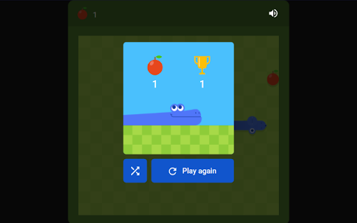 Google™ Snake screenshot