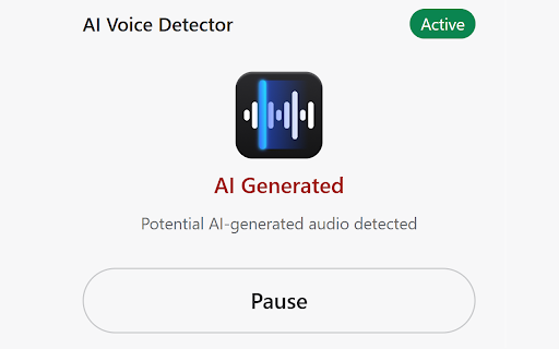 AI Voice Detector screenshot