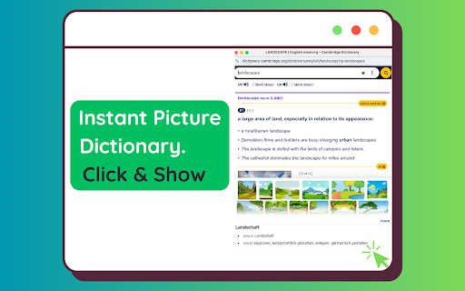 Cambridge Picture Dictionary screenshot