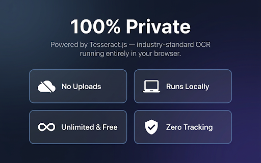 Copy Text from Image — OCR screenshot