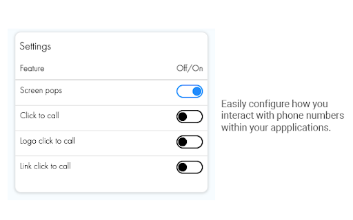 OneCloud CRM Integration screenshot