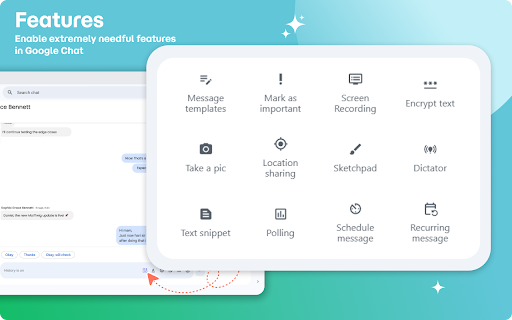 Chat Plus — All-in-One Productivity Suite for Google Chat™ screenshot