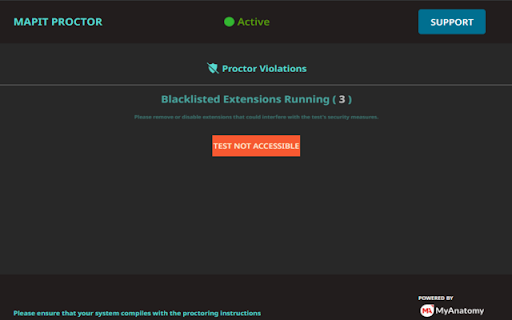MAPIT PROCTOR screenshot