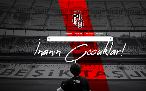 Beşiktaş JK Anasayfa - BJK Newtab screenshot