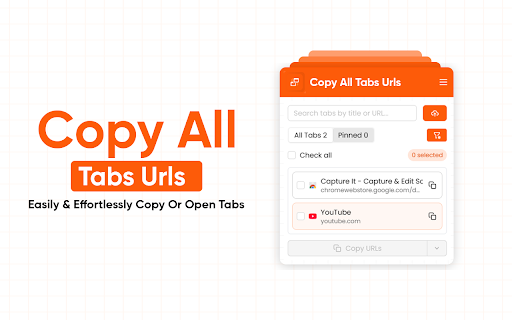 Copy All Tabs Urls screenshot