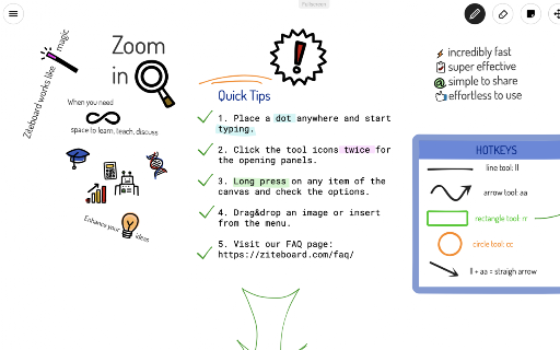 Ziteboard screenshot