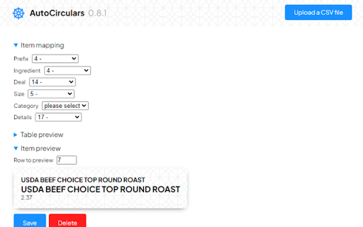AutoCirculars screenshot