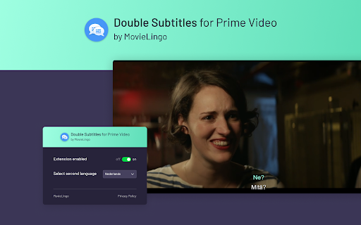 Double Subtitles for Prime by MovieLingo screenshot
